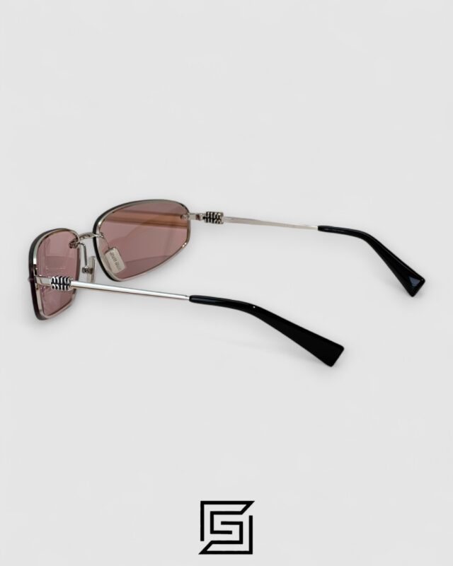 Miu Miu MUA50S Pink Lenses and Silver Frame