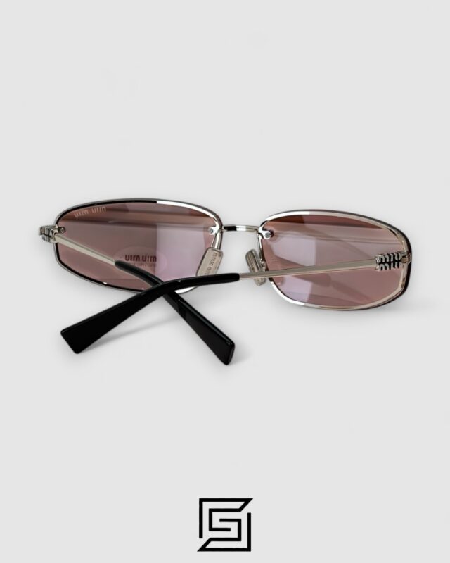 Miu Miu MUA50S Pink Lenses and Silver Frame