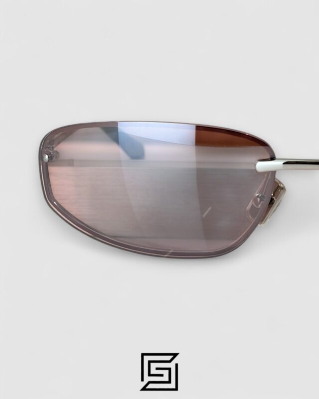 Miu Miu MUA50S Pink Lenses and Silver Frame
