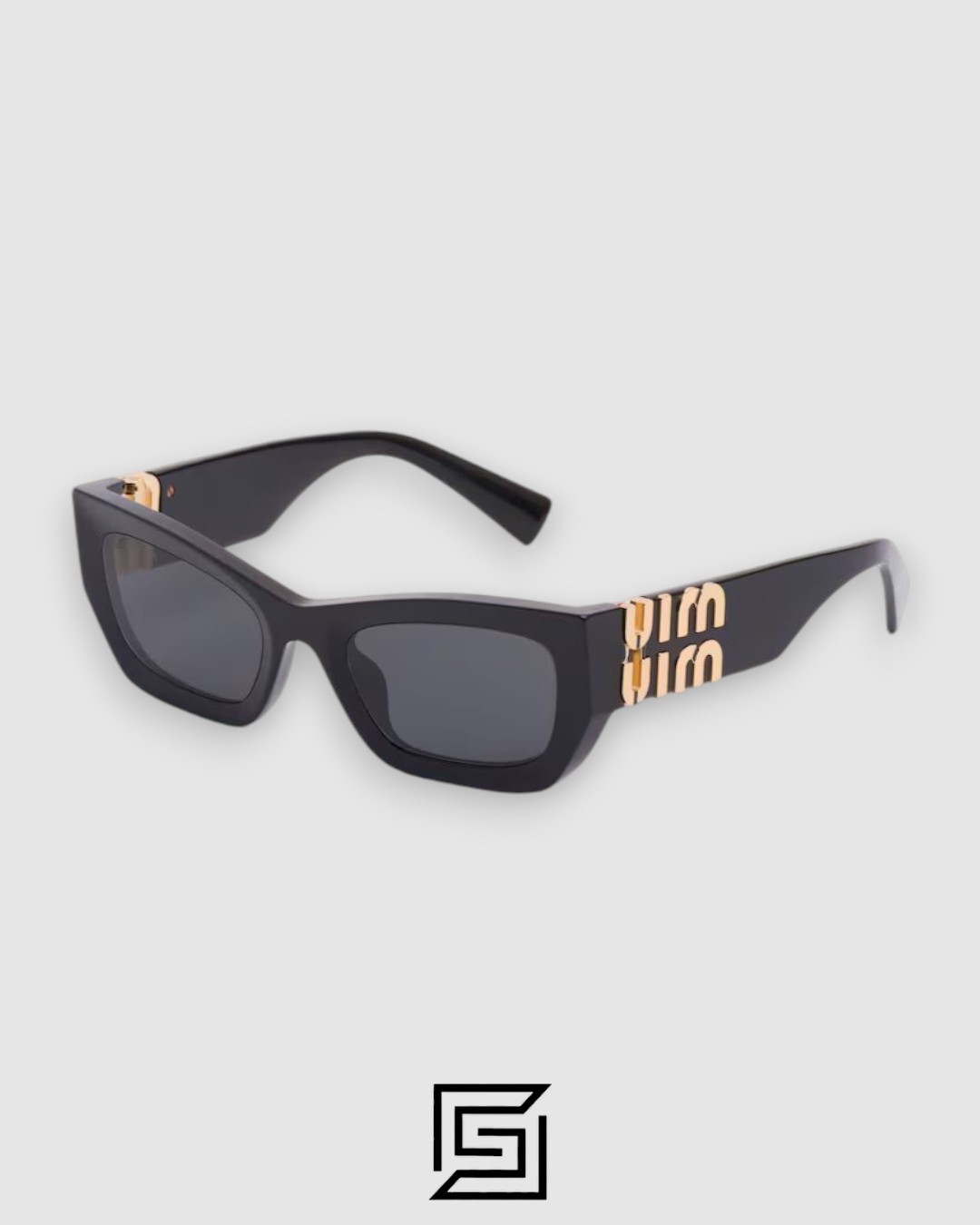 ⁦Miu Miu SMU09WS Black Lenses and Black Frame⁩ - الصورة ⁦1⁩