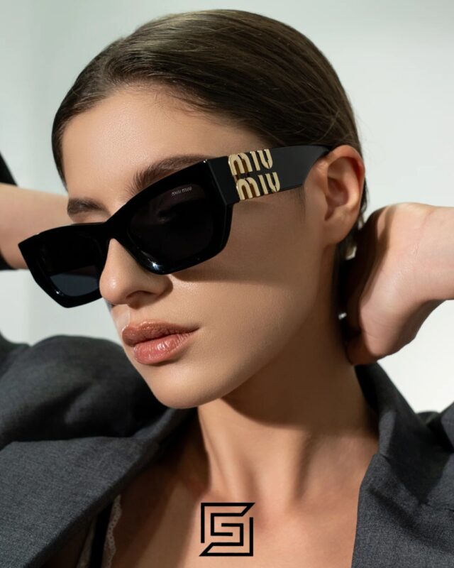 Miu Miu SMU09WS Black Lenses and Black Frame