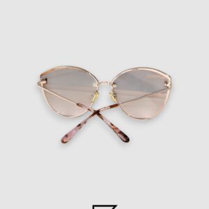 ⁦Tom Ford FT1106 Brown Mirror Lenses and Gold Frame⁩ - الصورة ⁦3⁩