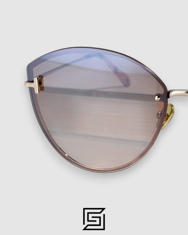 Tom Ford FT1106 Brown Mirror Lenses and Gold Frame