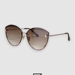 Tom Ford FT1106 Honey Lenses and Gold Frame - Image 1