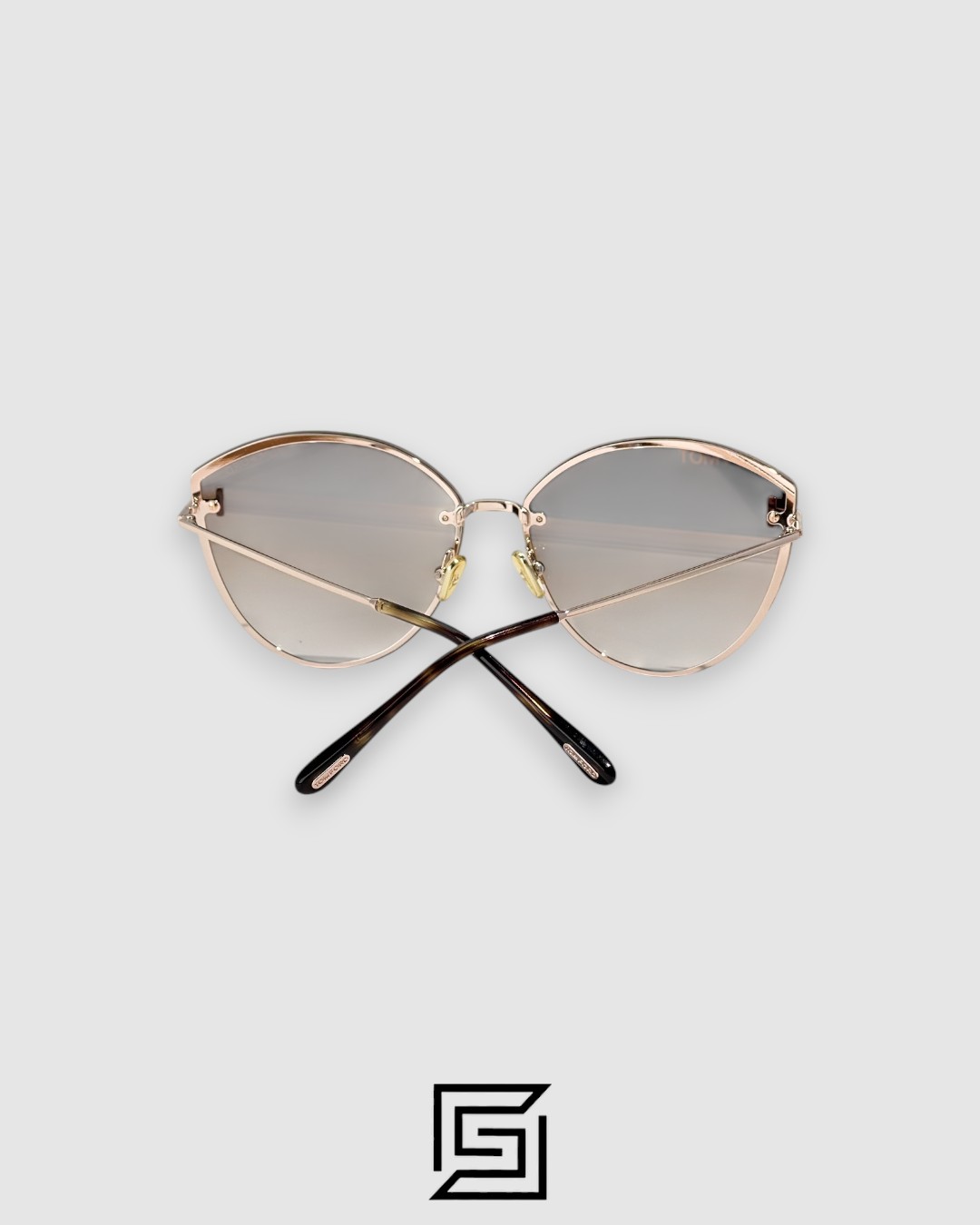 Tom Ford FT1106 Honey Lenses and Gold Frame - Image 4