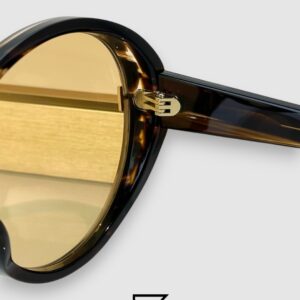 ⁦Tom Ford FT1116 Light Brown Lenses and Tiger Brown Frame⁩ - الصورة ⁦9⁩
