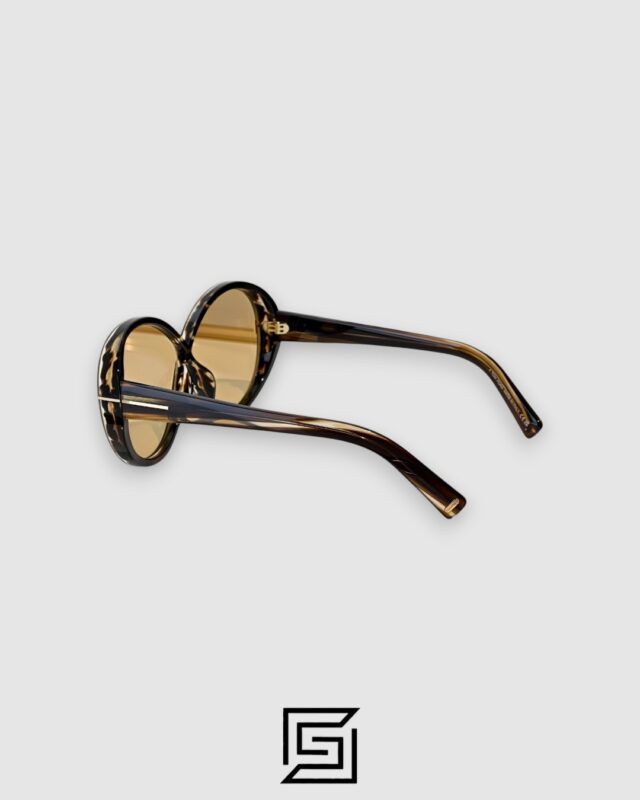 Tom Ford FT1116 Light Brown Lenses and Tiger Brown Frame