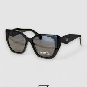 ⁦Prada SPR 19Z Black Lenses Black Frame⁩ - الصورة ⁦1⁩