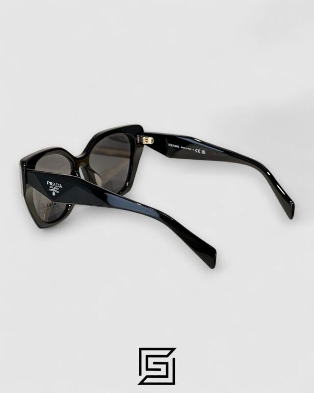 Prada SPR 19Z Black Lenses Black Frame
