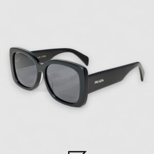 ⁦Prada SPR A08F Black Lenses Black Frame⁩ - الصورة ⁦1⁩
