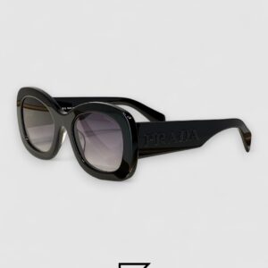 Prada PRA 13S Grey Lenses Black Frame - Image 2