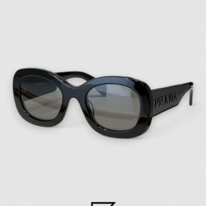 ⁦Prada PRA 13S Black Lenses Black Frame⁩ - الصورة ⁦1⁩