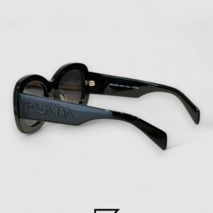 ⁦Prada PRA 13S Black Lenses Black Frame⁩ - الصورة ⁦4⁩