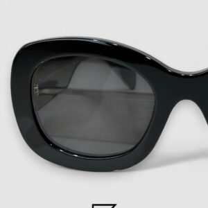 ⁦Prada PRA 13S Black Lenses Black Frame⁩ - الصورة ⁦6⁩