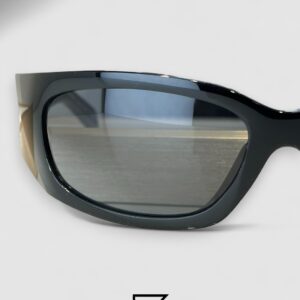 Prada SPR A14 Black Lenses Black Frame - Image 4