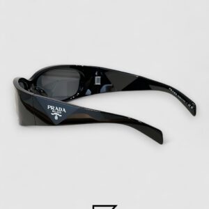 Prada SPR A14 Black Lenses Black Frame - Image 3