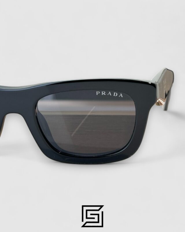 Prada SPR C06 Black Lenses Black Frame