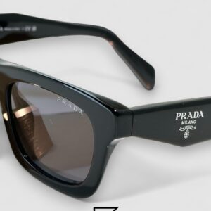 ⁦Prada SPR C06 Black Lenses Black Frame⁩ - الصورة ⁦3⁩