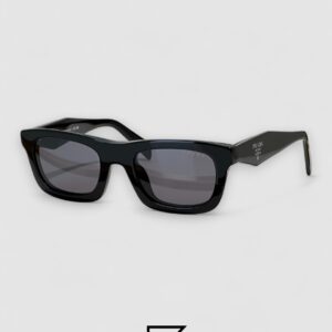 ⁦Prada SPR C06 Black Lenses Black Frame⁩ - الصورة ⁦1⁩