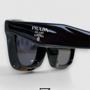 ⁦Prada SPR C06 Black Lenses Black Frame⁩ - الصورة ⁦4⁩