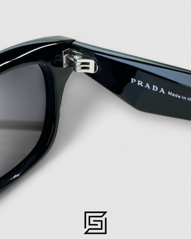 Prada SPR C06 Black Lenses Black Frame