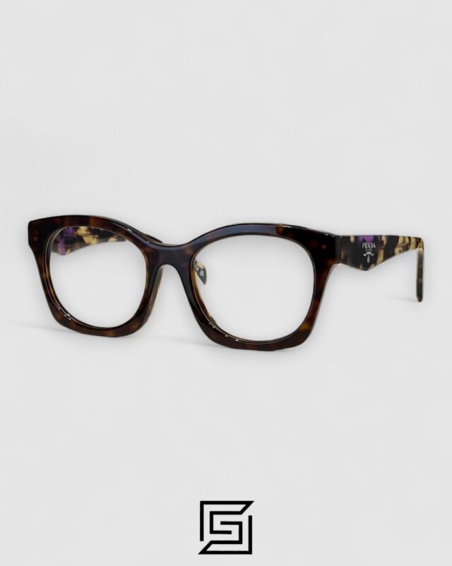 Prada VPR A05 Brown Tiger Frame Brown Tiger Arm