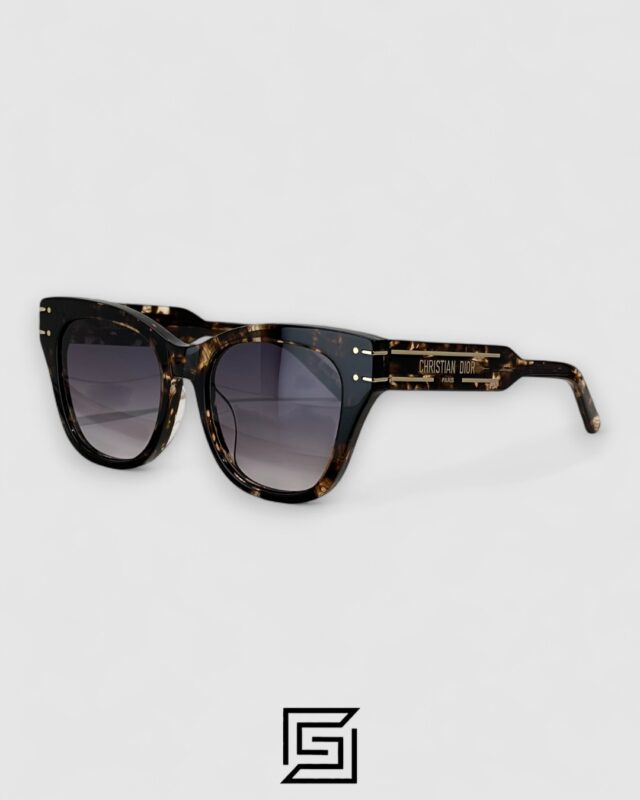Dior Signature B4U Grey Leanses Tiger Brown Frame
