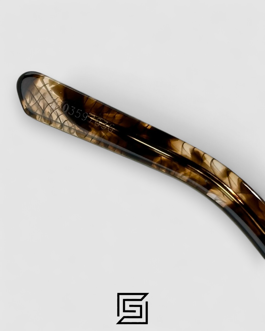 ⁦Dior Signature B4U Grey Leanses Tiger Brown Frame⁩ - الصورة ⁦7⁩