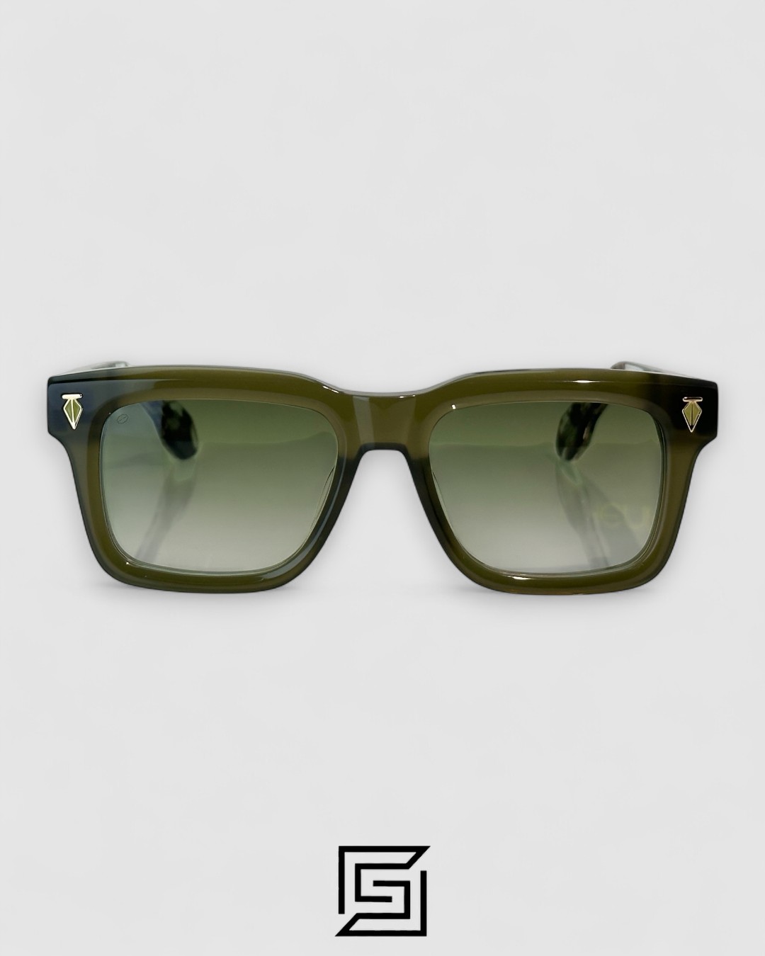 T HENRI H1 Green Lenses Transparent Green Frame - Image 2