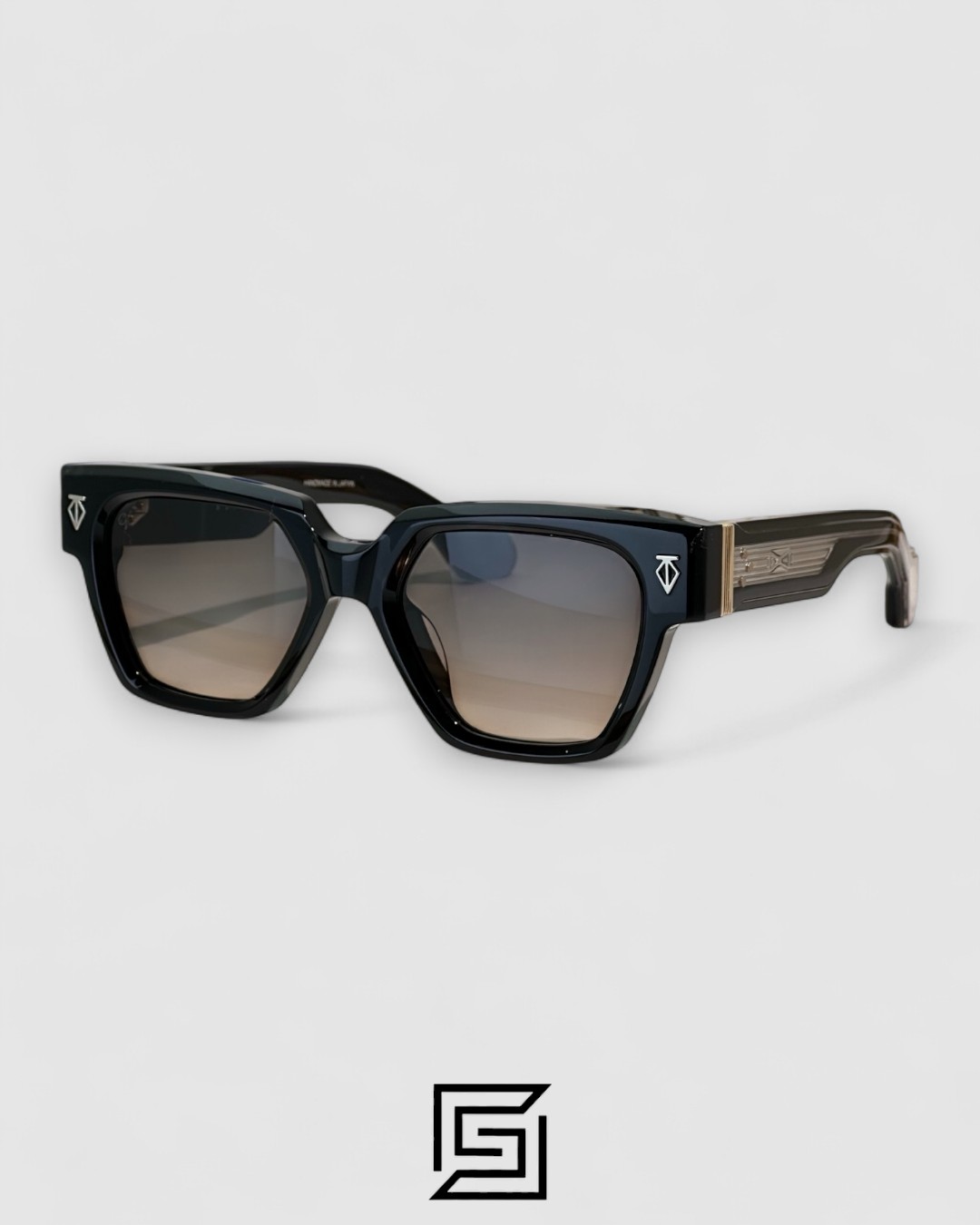 ⁦T HENRI UTOPIA Grey Lenses Black Frame⁩ - الصورة ⁦1⁩