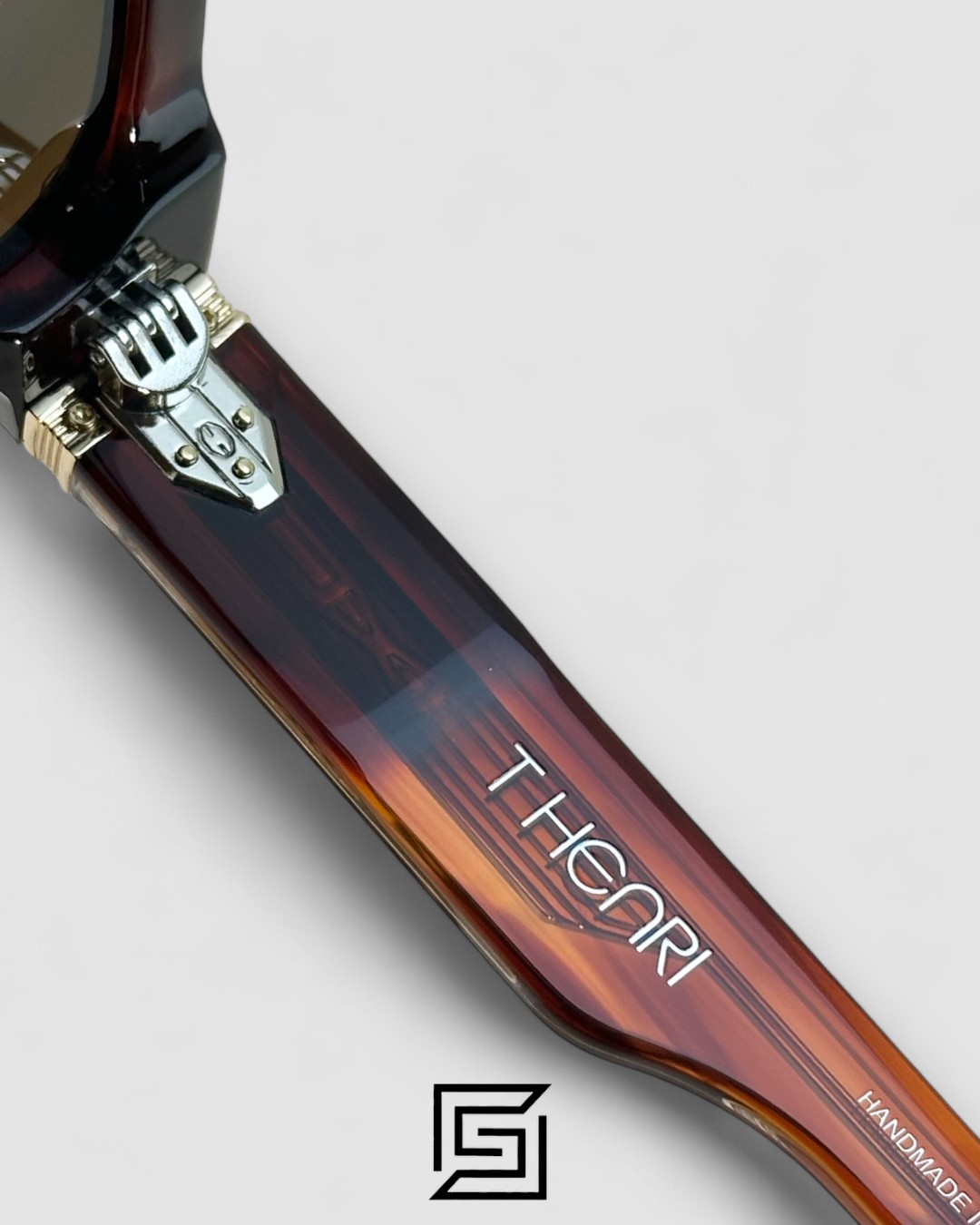 T HENRI UTOPIA Brown Lenses Half Brown Frame - Image 6