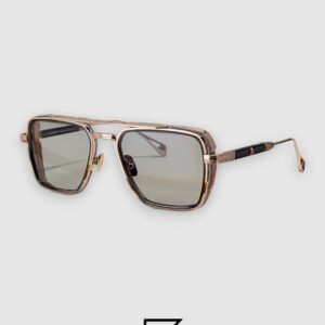 ⁦MAYBACH The PADKYLOBI Silver Reflection Lenses Rose Gold Frame⁩ - الصورة ⁦1⁩