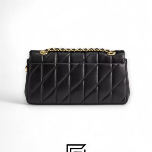 Coach Tabby Shoulder Bag 26 With Pillow Quilting Black Gold – Style No. CP150 - Image 2