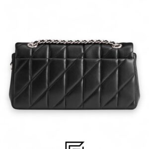 Coach Tabby Shoulder Bag 26 With Pillow Quilting Black Silver – Style No. CP150 - Image 2