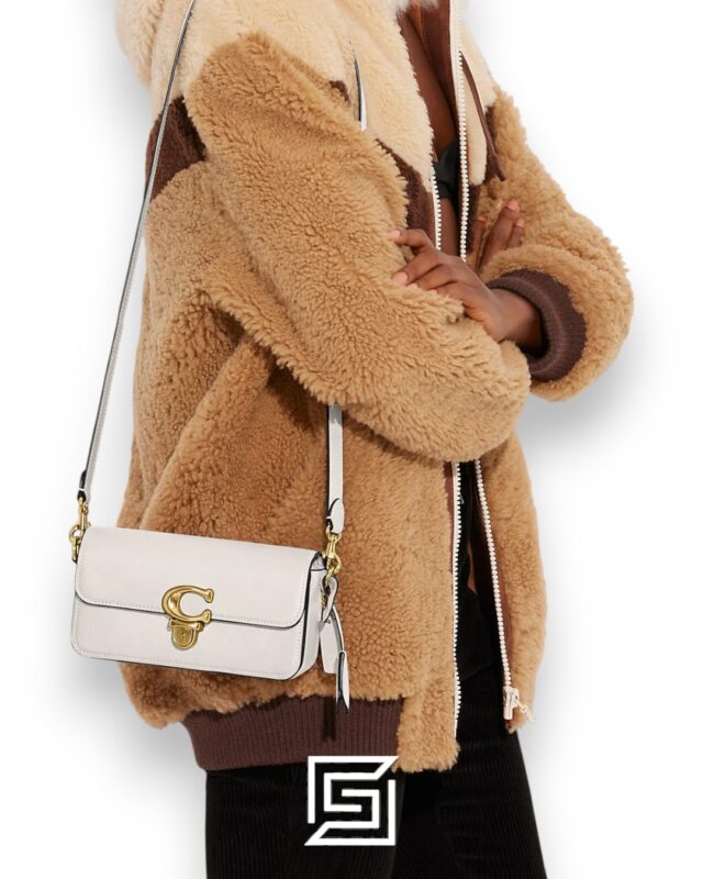 Coach Studio Baguette White Bag – Style No. CE331