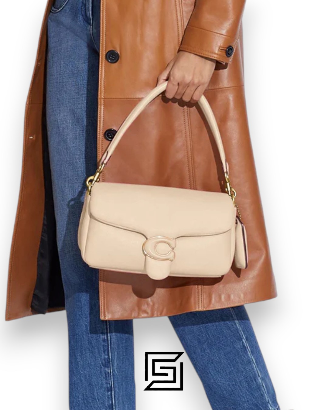 Coach PILLOW TABBY SHOULDER BAG 26 Cream - Style C0772 - Image 4