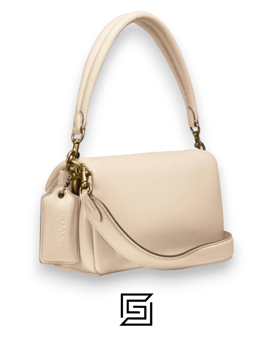 Coach PILLOW TABBY SHOULDER BAG 26 Cream - Style C0772 - Image 2