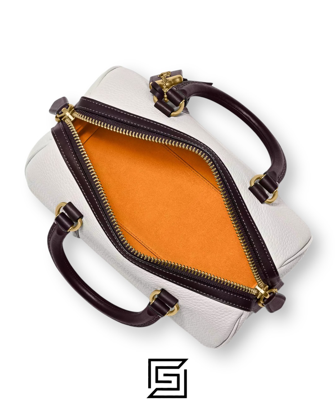 Coach Ruby Satchel 25 In Colorblock White Style No. C8530 - Image 3