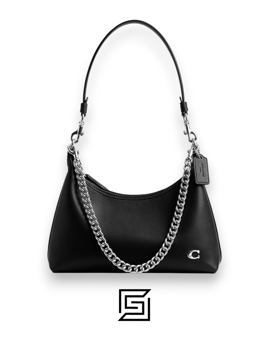 Coach Juliet Shoulder Bag 25 Black – Style No. CW640 - Image 1