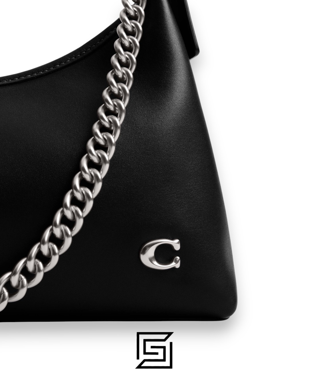 Coach Juliet Shoulder Bag 25 Black – Style No. CW640 - Image 3