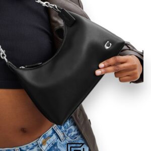 Coach Juliet Shoulder Bag 25 Black – Style No. CW640 - Image 6