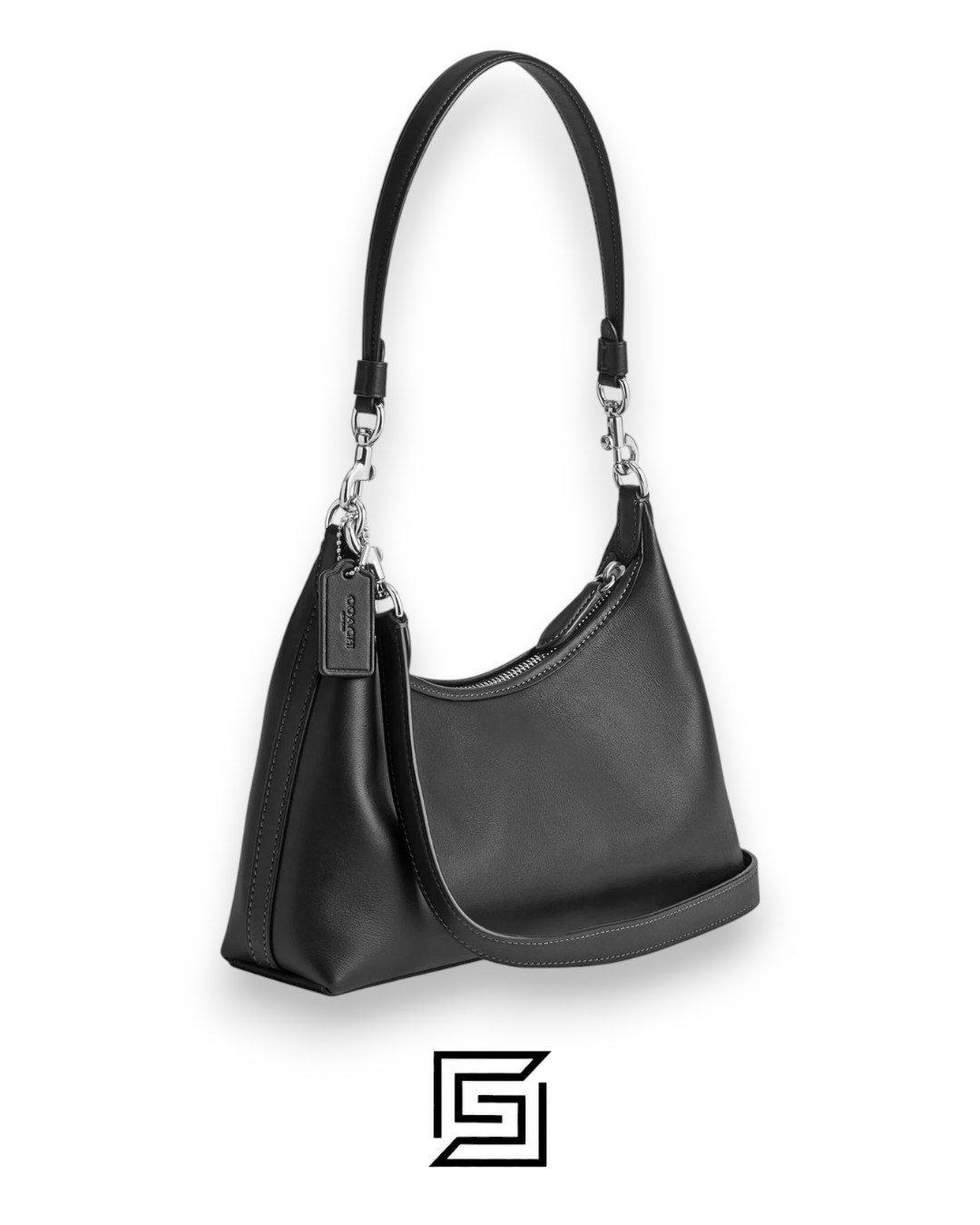 Coach Juliet Shoulder Bag 25 Black – Style No. CW640 - Image 4