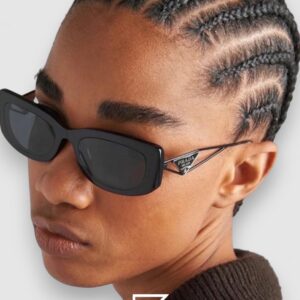 ⁦Prada SPR 14Y Clear Olive Light Filter Lenses Green Frame⁩ - الصورة ⁦2⁩