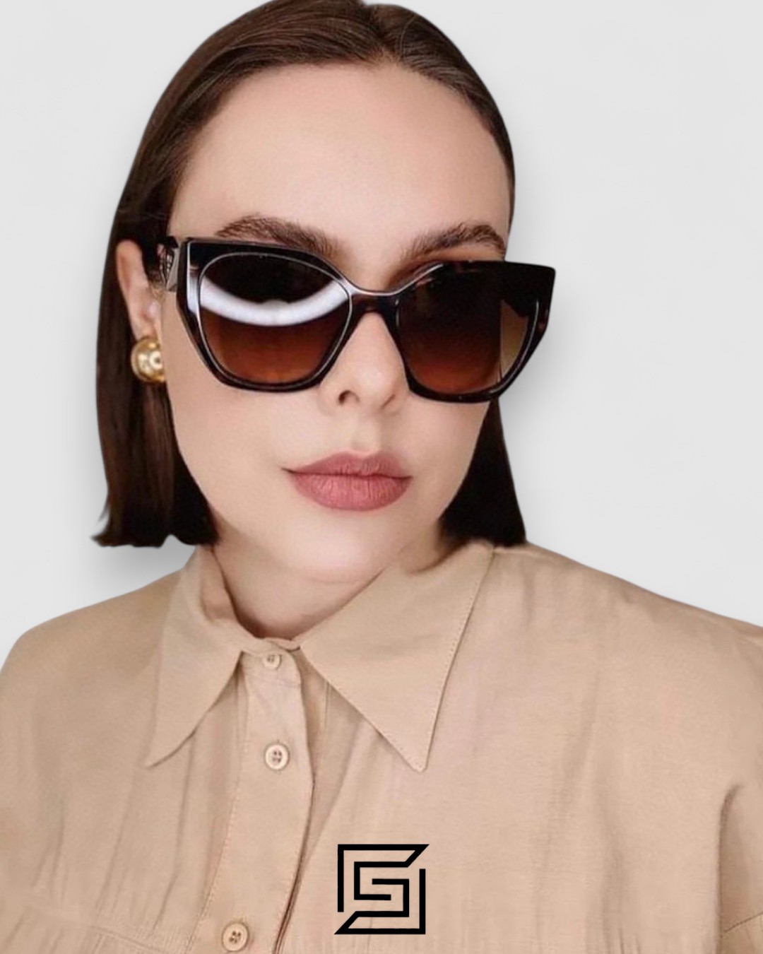 ⁦Prada SPR 19Z Black Lenses Black Frame⁩ - الصورة ⁦7⁩