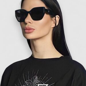 ⁦Prada SPR 19Z Black Lenses Black Frame⁩ - الصورة ⁦8⁩