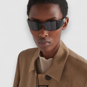 Prada SPR A14 Black Lenses Black Frame - Image 8