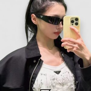 Prada SPR A14 Black Lenses Black Frame - Image 10