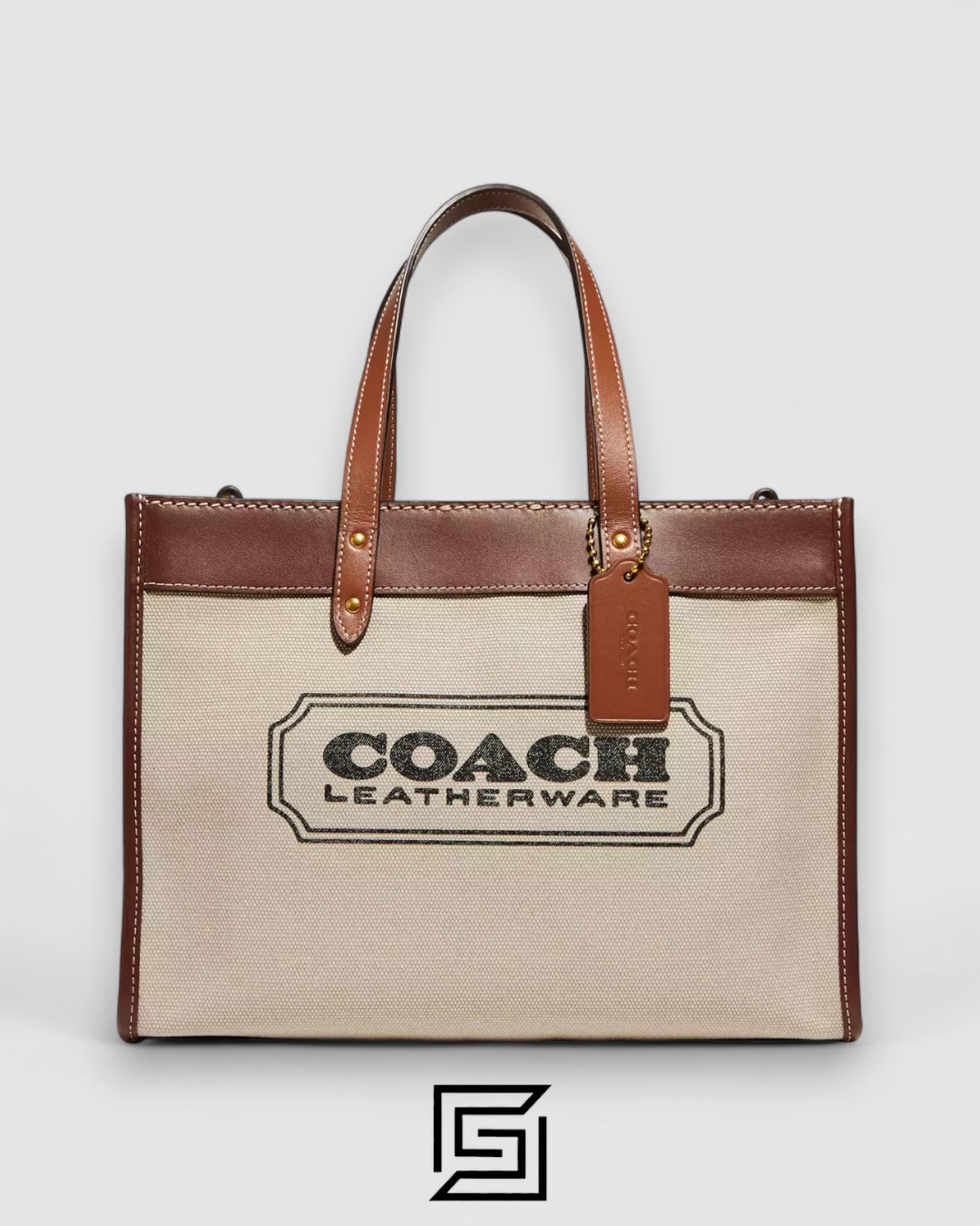Coach Field Tote 30 With Coach Badge – Style No. C8459 - Image 1