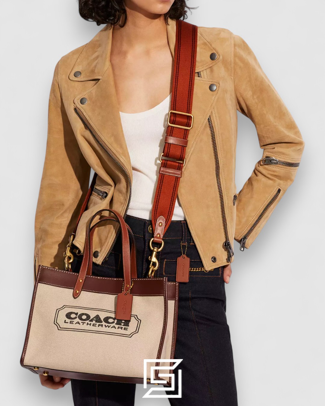 Coach Field Tote 30 With Coach Badge – Style No. C8459 - Image 4
