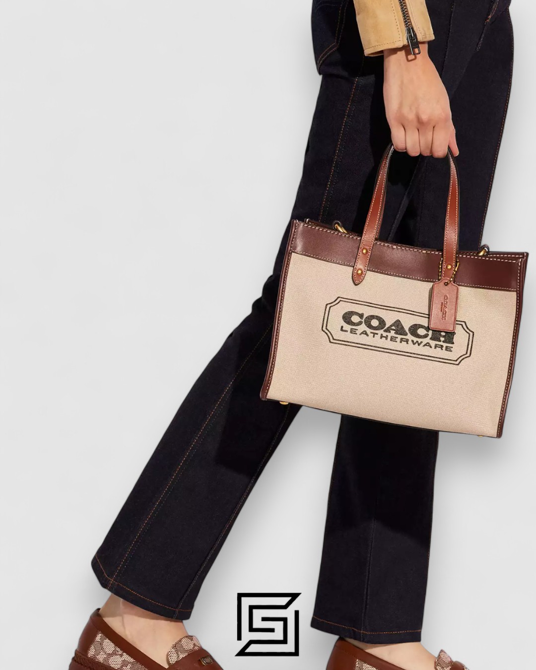 Coach Field Tote 30 With Coach Badge – Style No. C8459 - Image 5